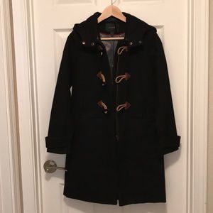 J crew toggle wool coat